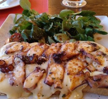 Tosta de Pulpo